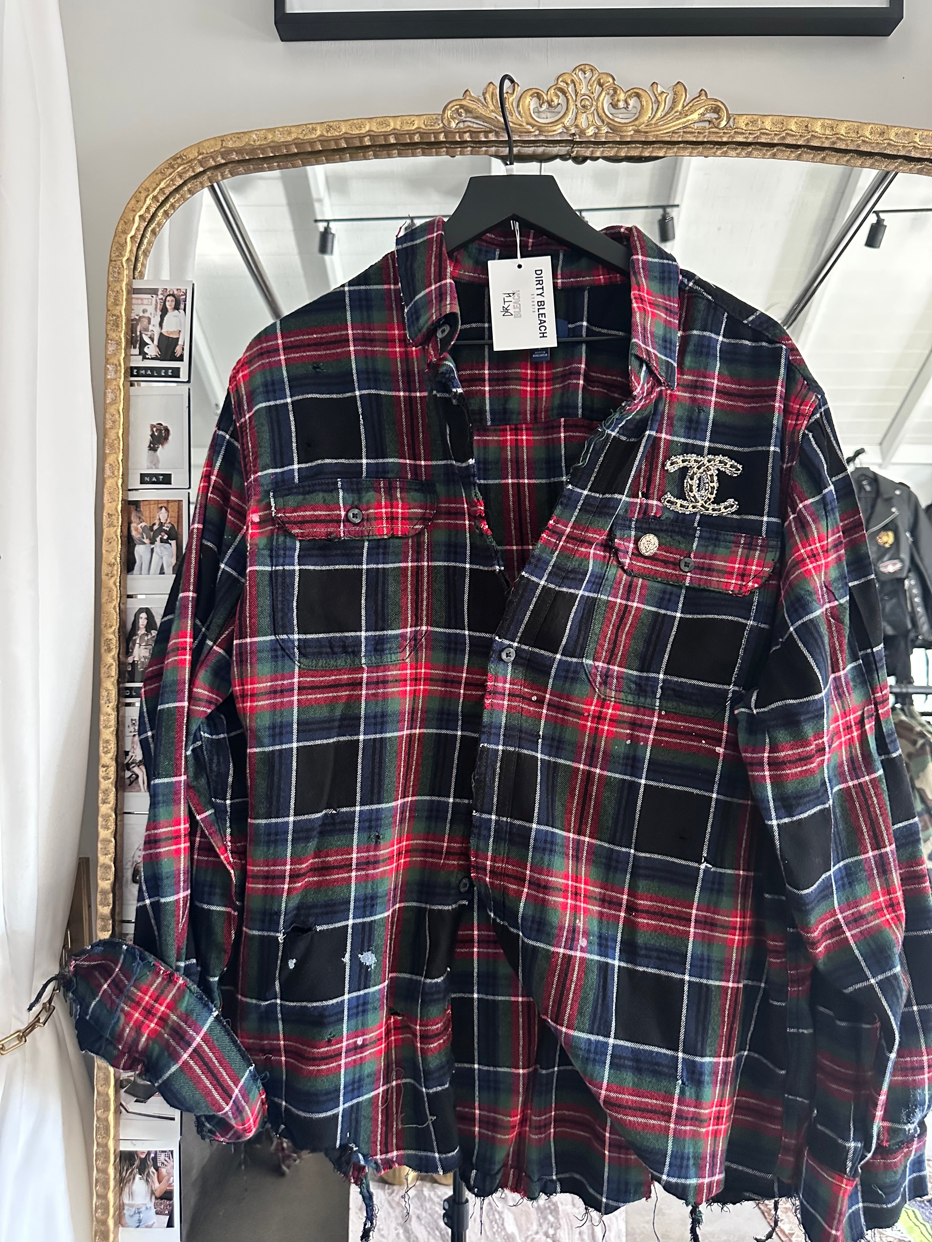 Large flannel