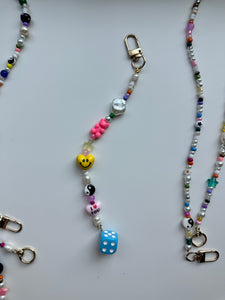 Beaded Bag Charm