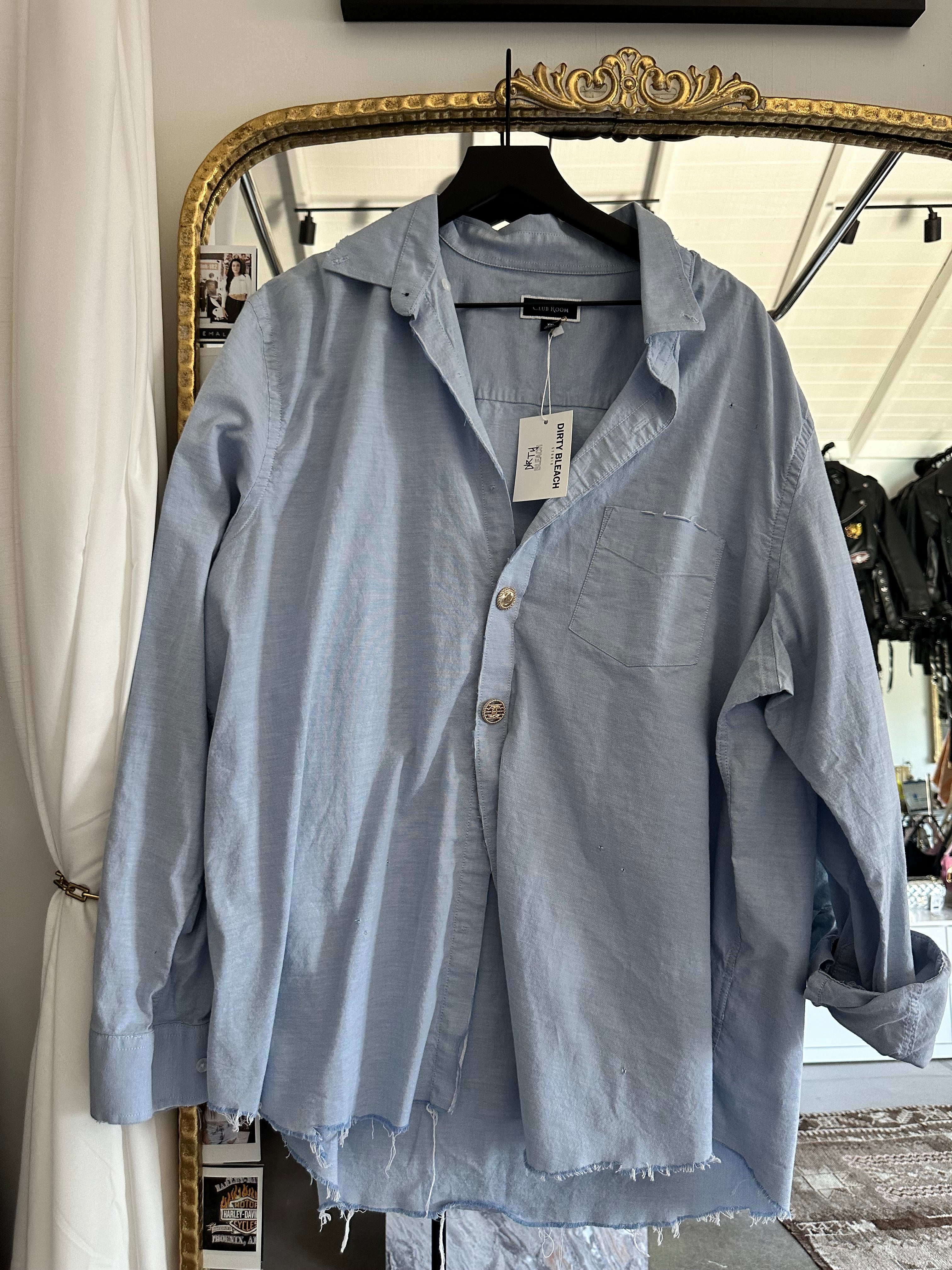 XXL Long sleeve button up