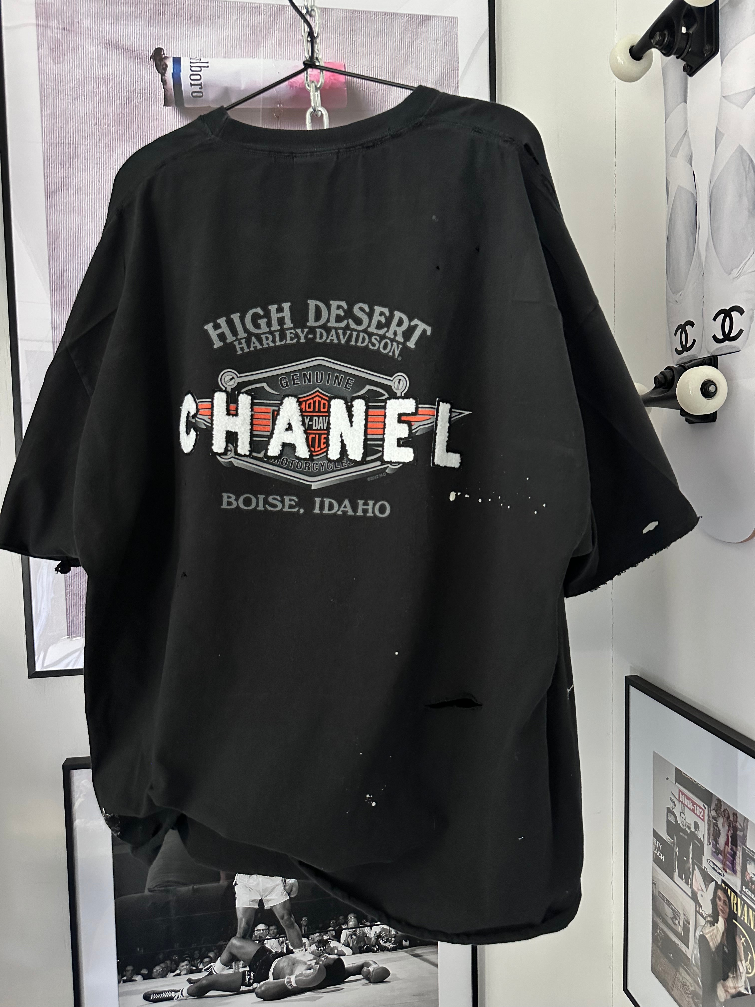 3X rhinestone flames