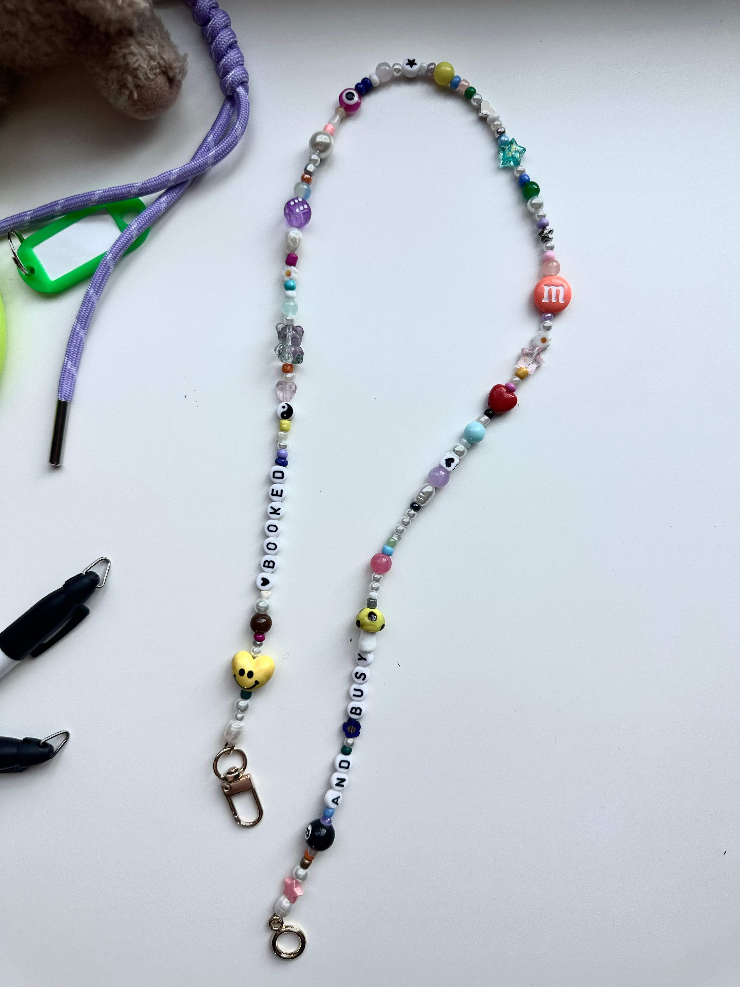 Beaded Bag Rope