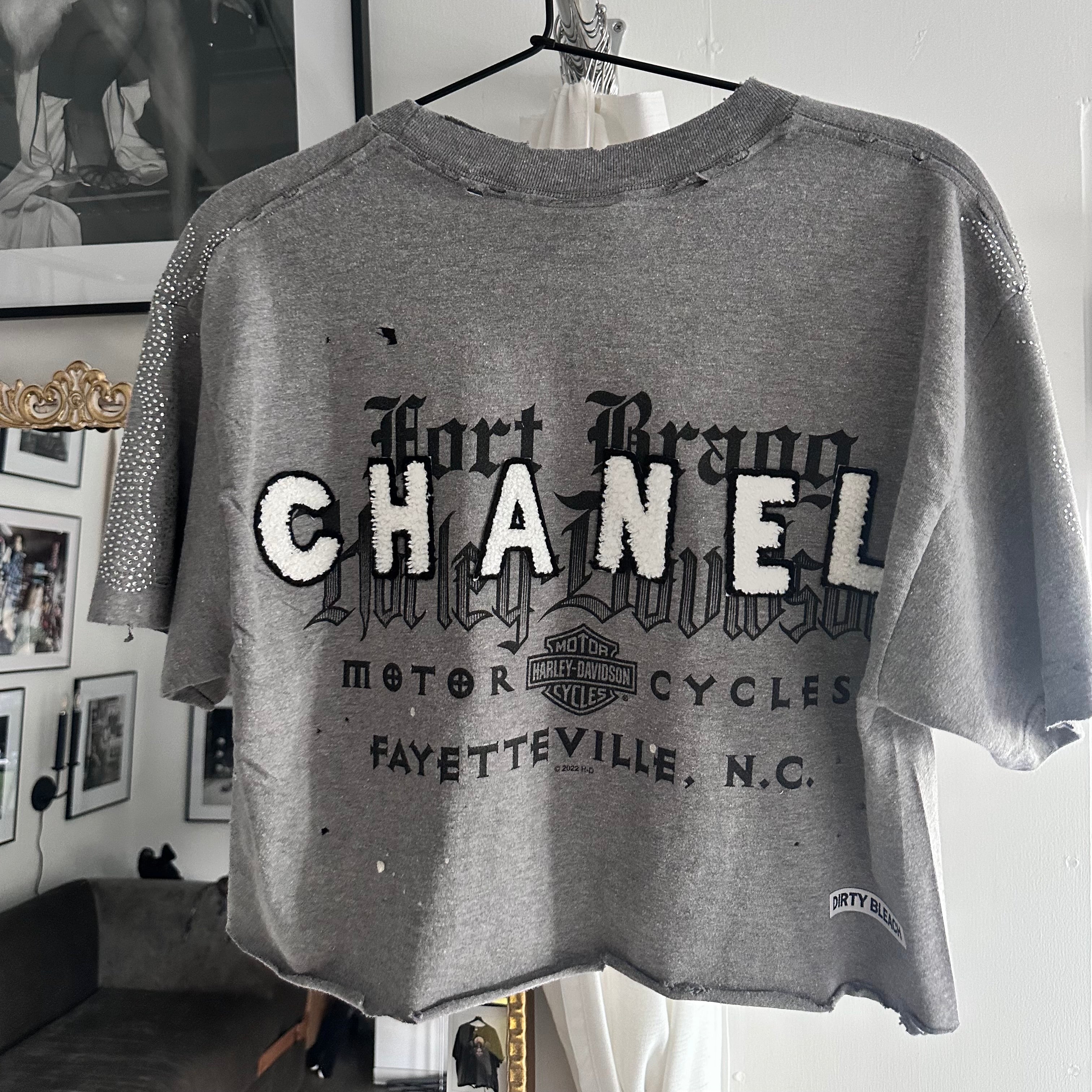 Large rhinestone flames