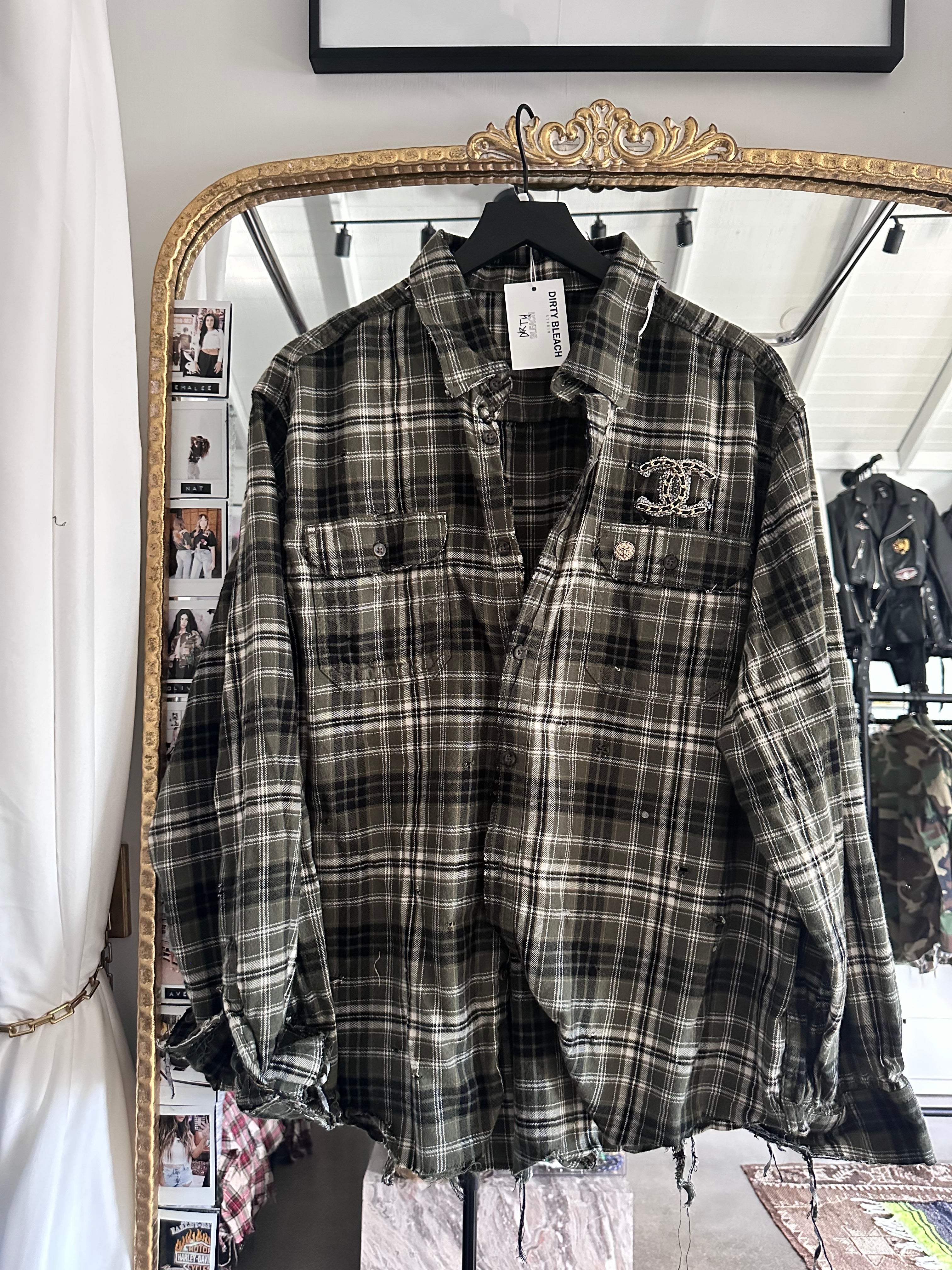 XL pine flannel