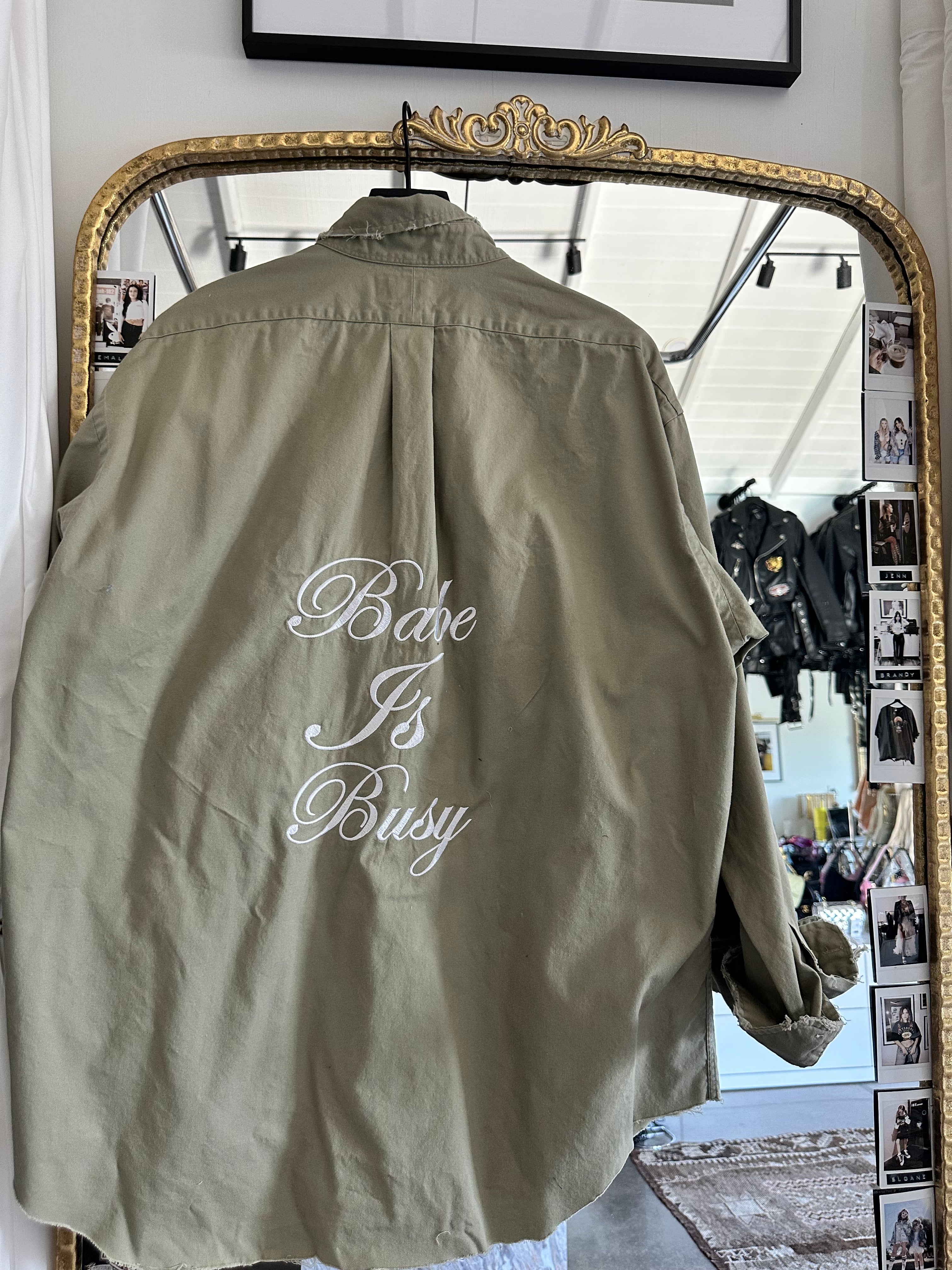 XL Long sleeve button up