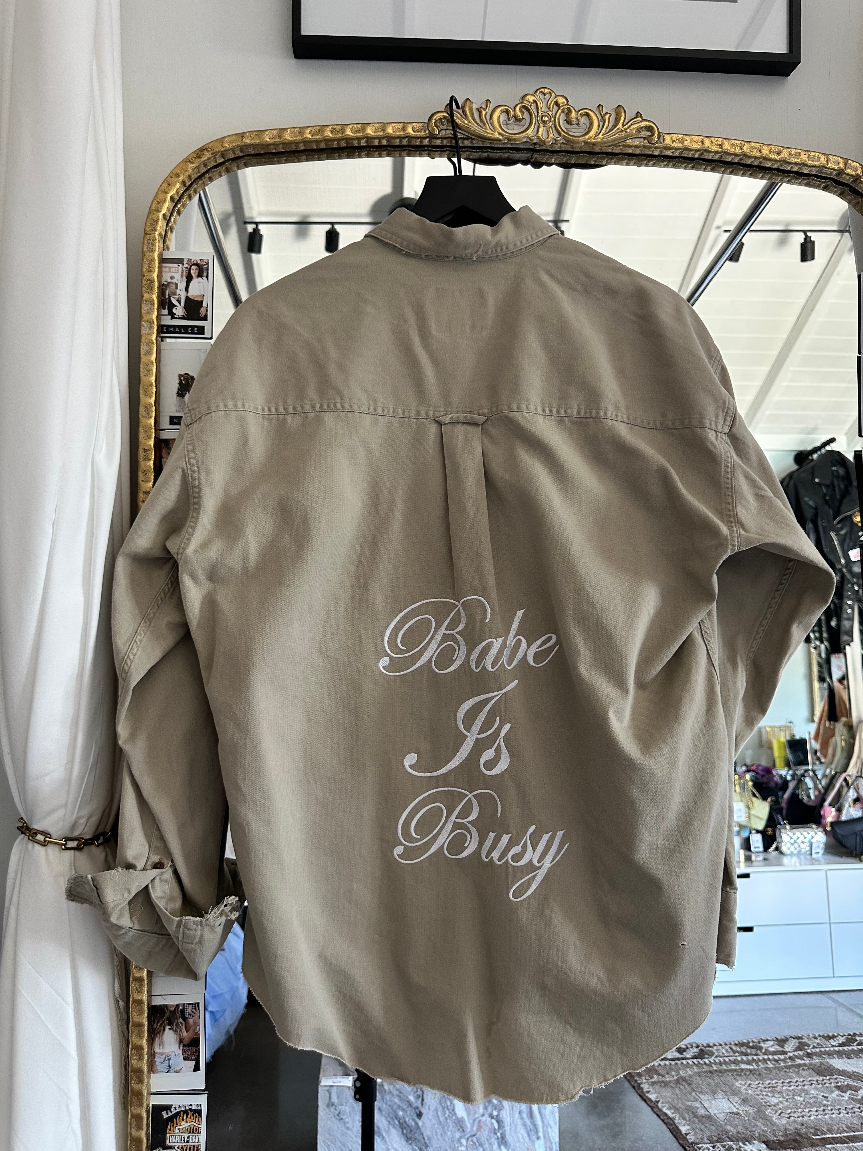 Medium Long sleeve button up