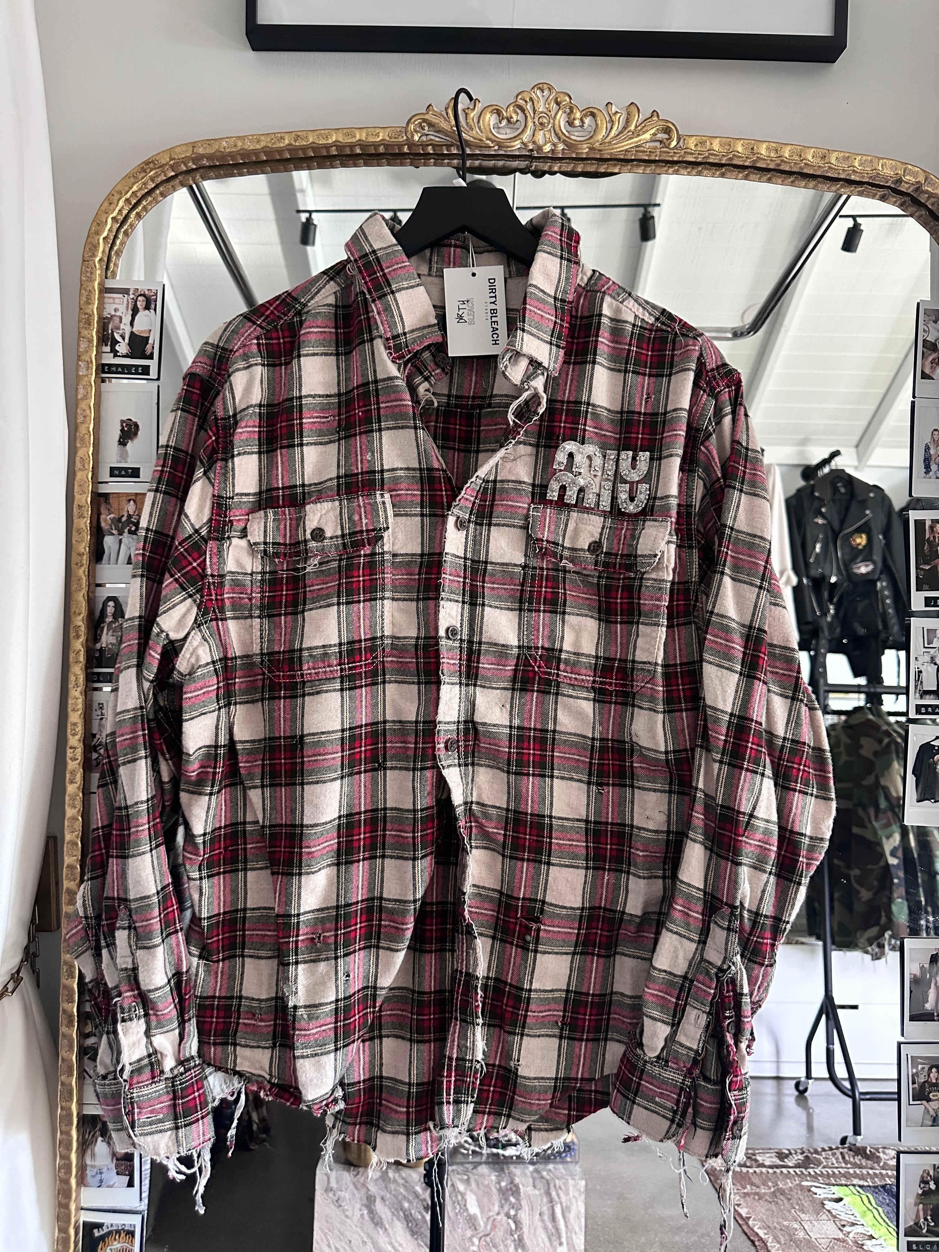 Large flannel