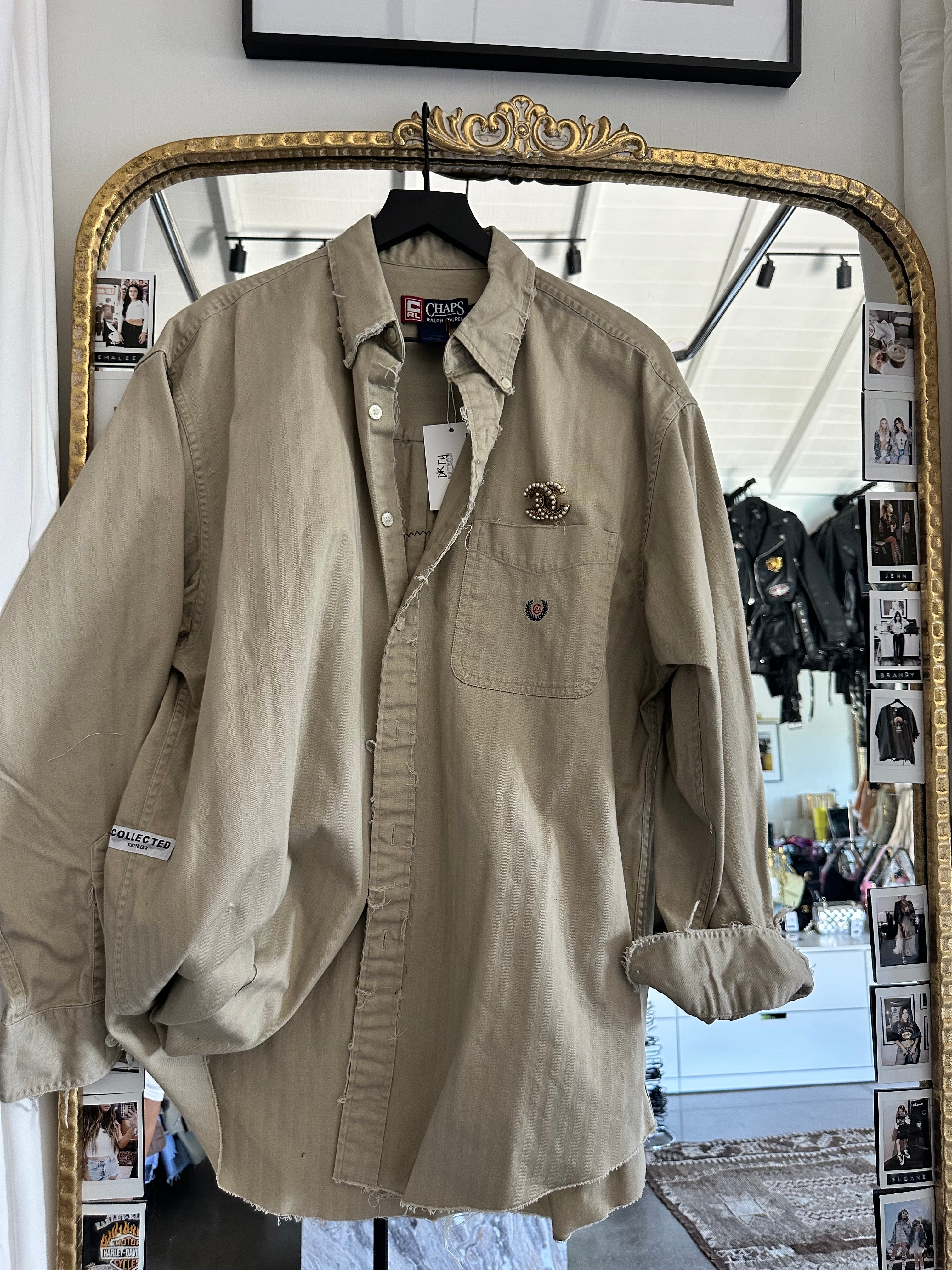 Large Long sleeve button up