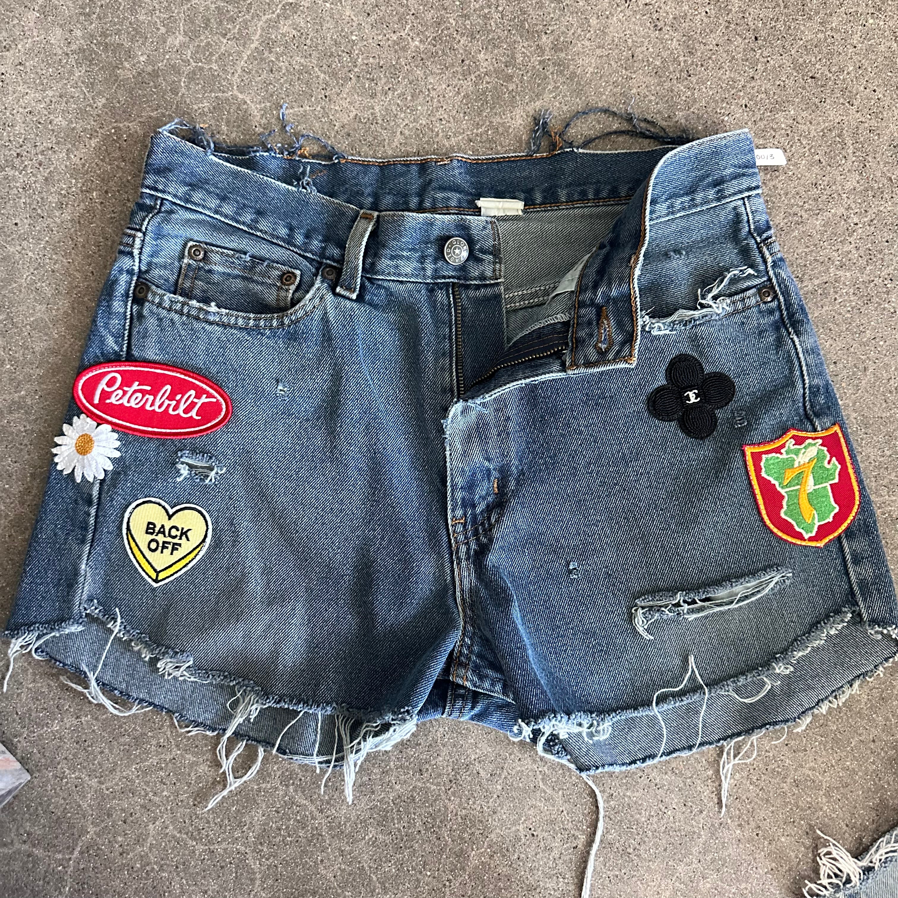 Cutoffs 15.5” flat lay