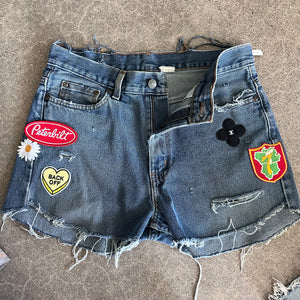 Cutoffs 15.5” flat lay
