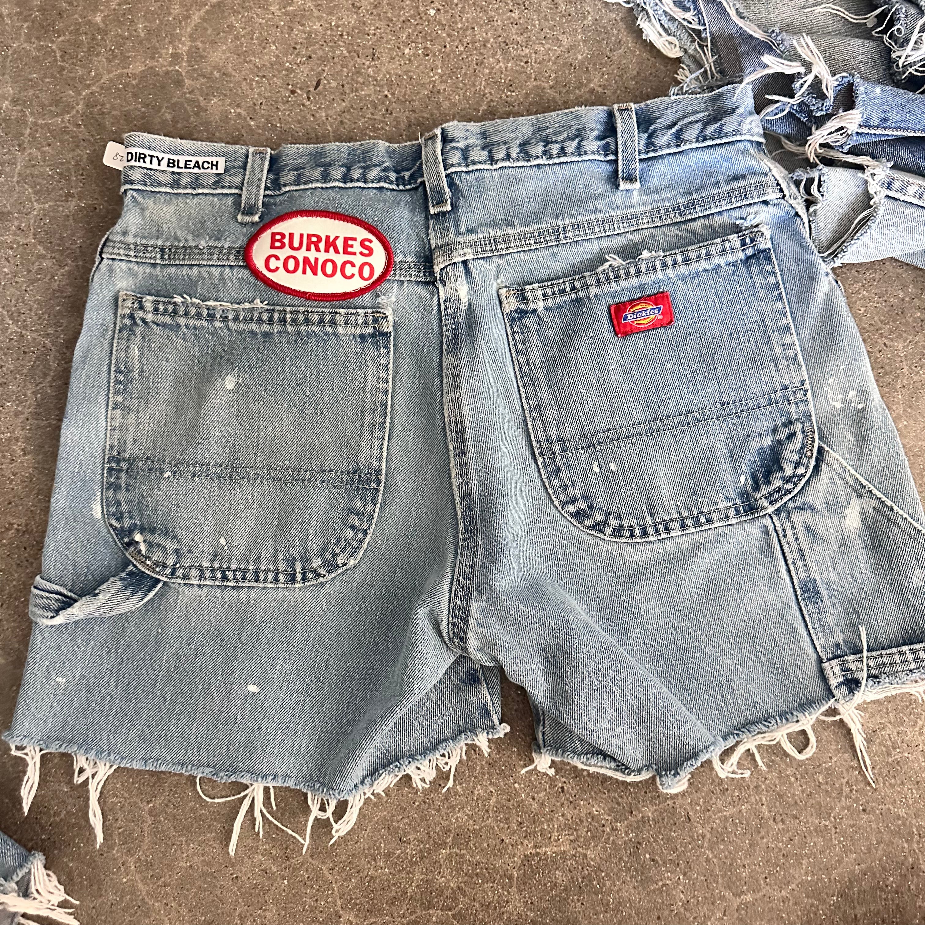 Dickies cutoffs 16” flat lay