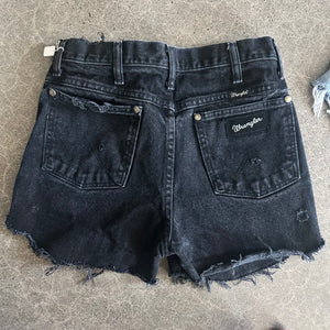 Wrangler Cutoffs 15.5” flat lay