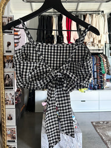 Gingham Crop