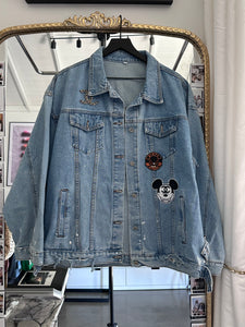 Large oversized denim