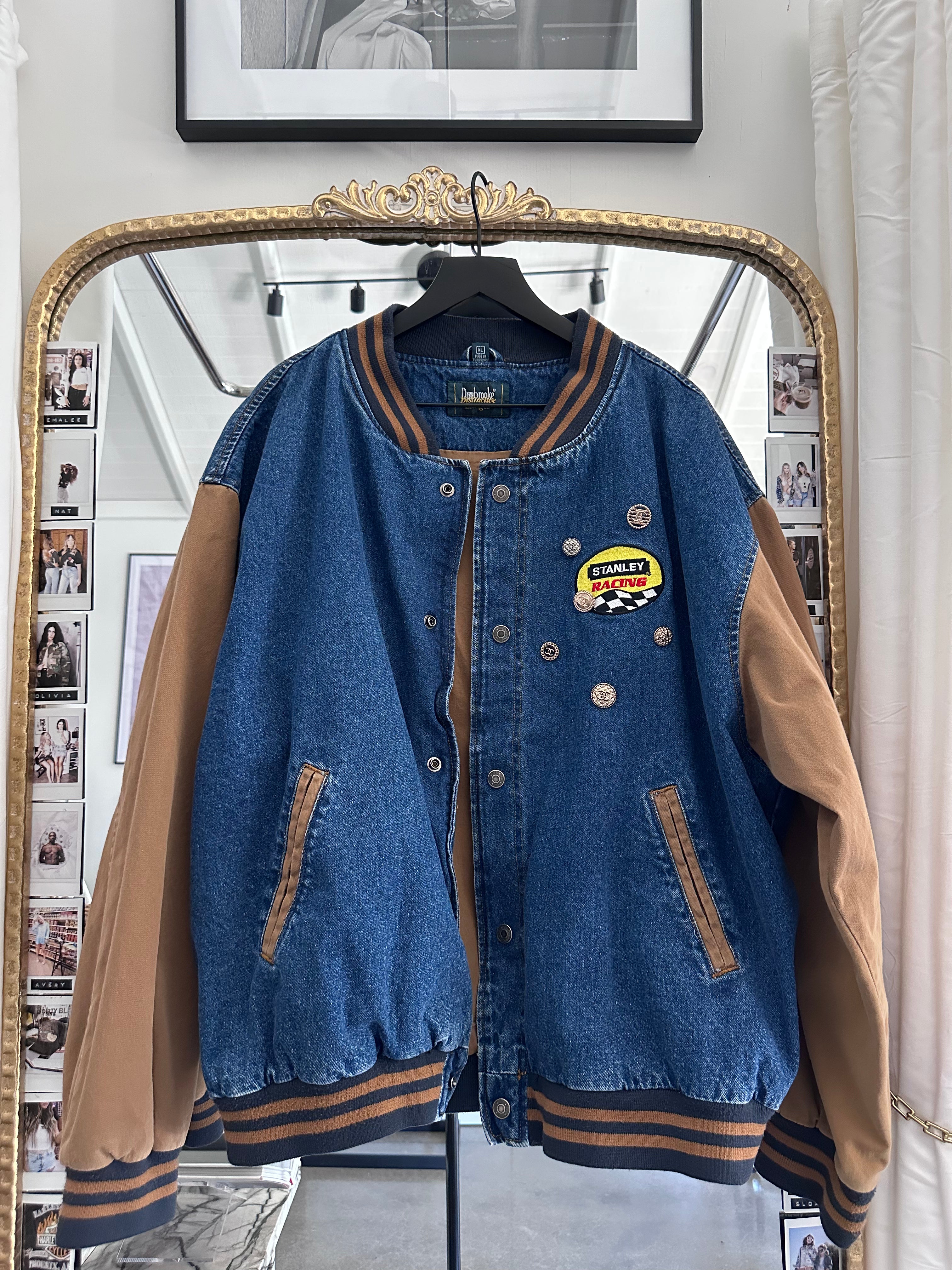 XL Denim Bomber