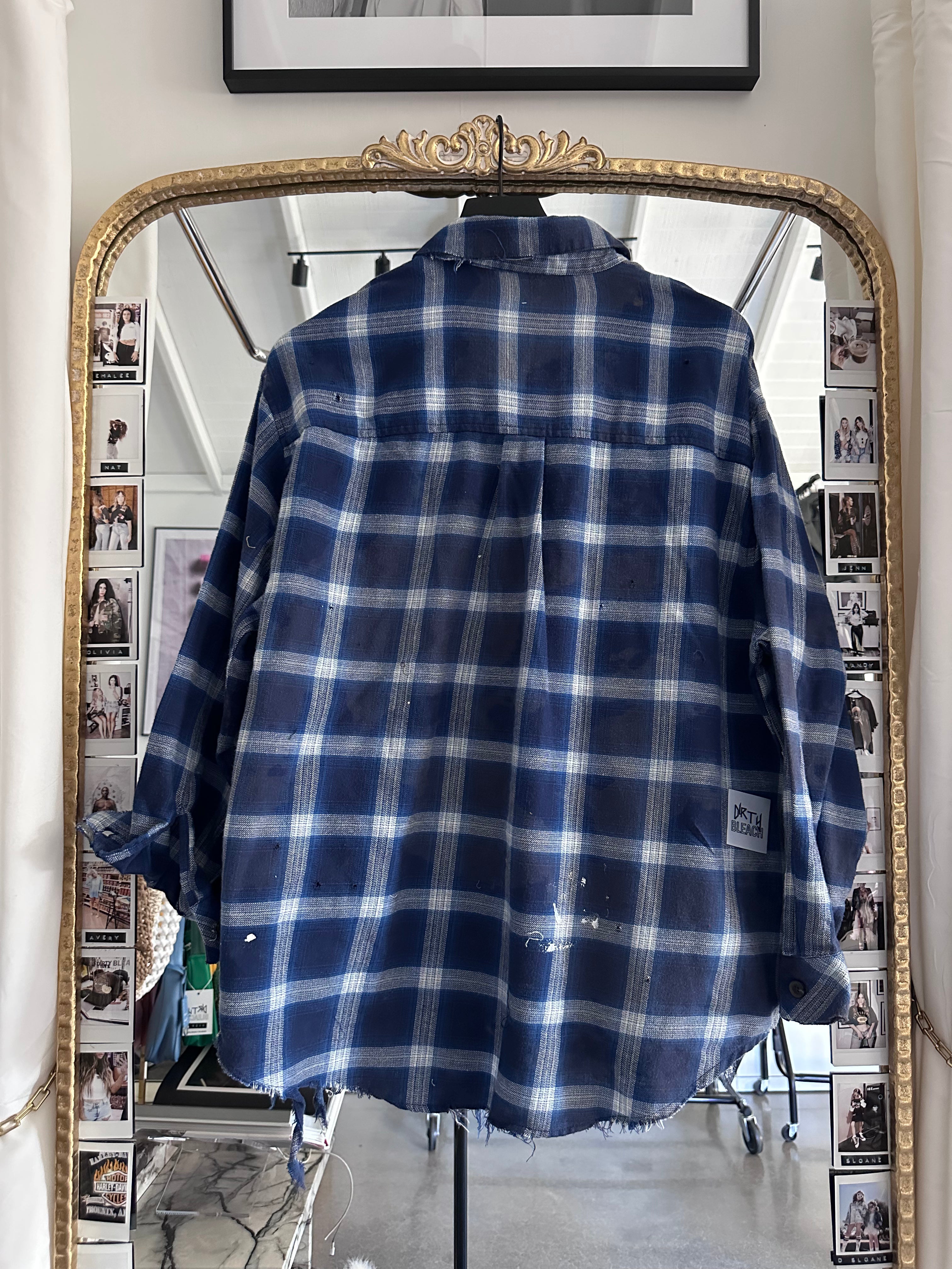 Large oversized Grunge Flannel